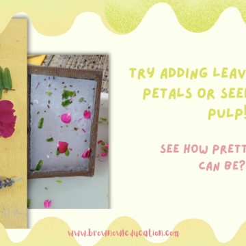 Art in English - Paper Making